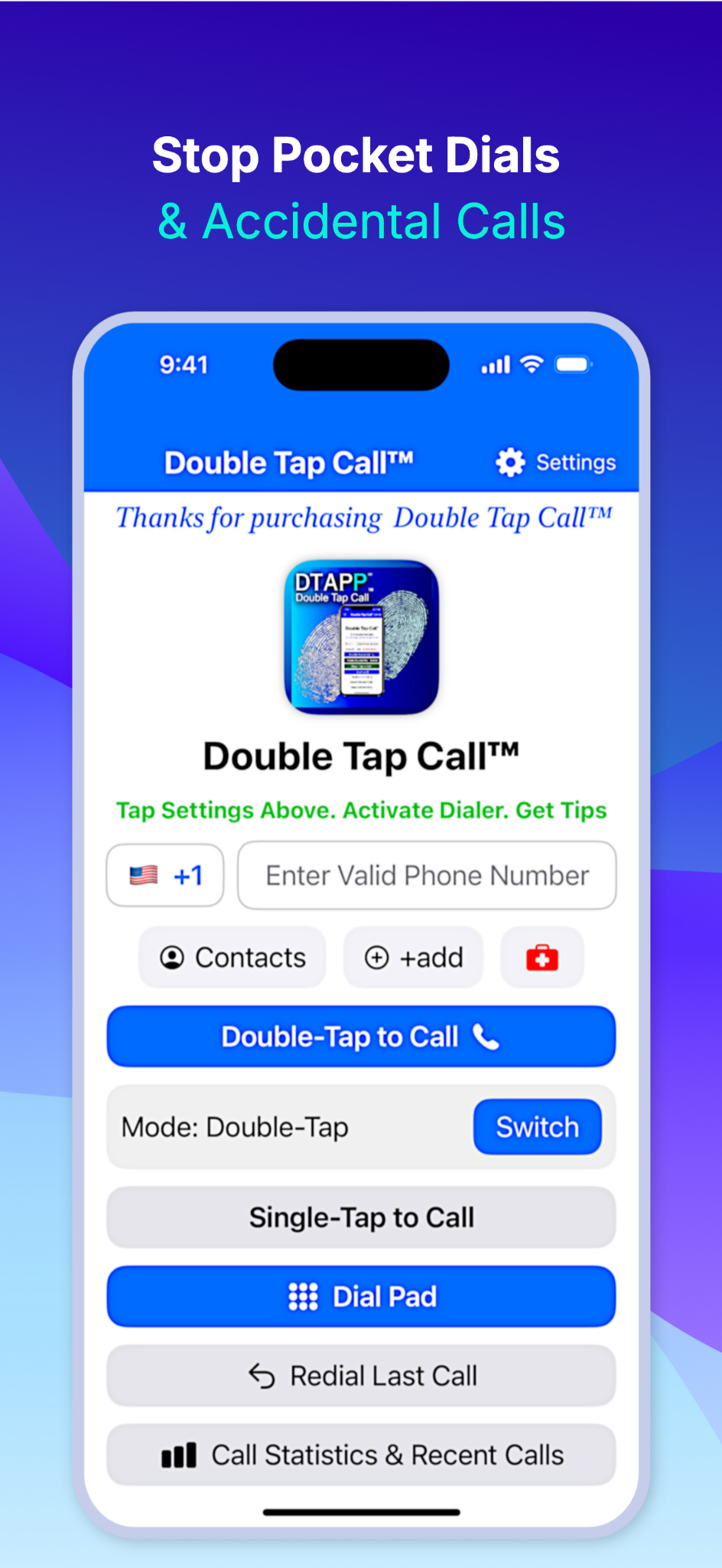 DTAPP app screenshot
