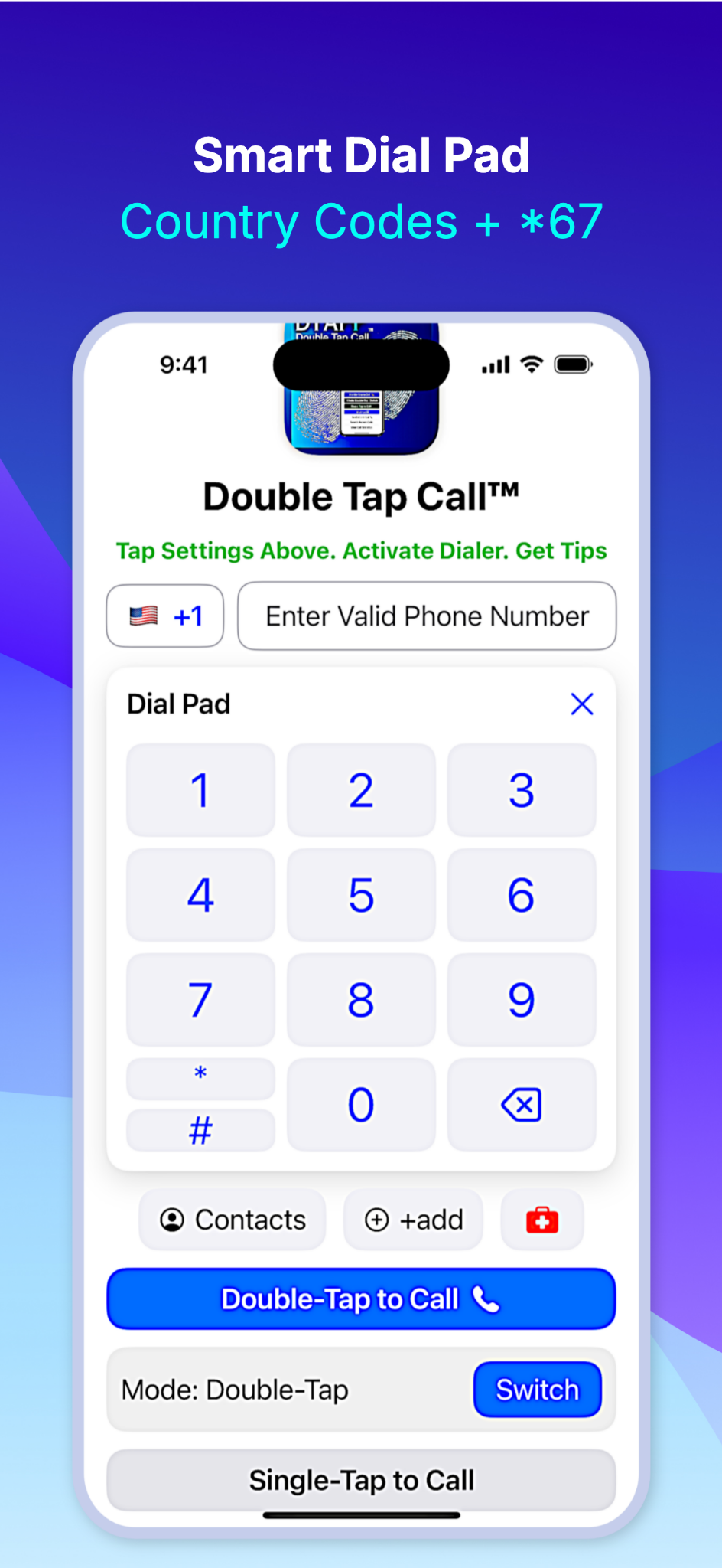 DTAPP app screenshot