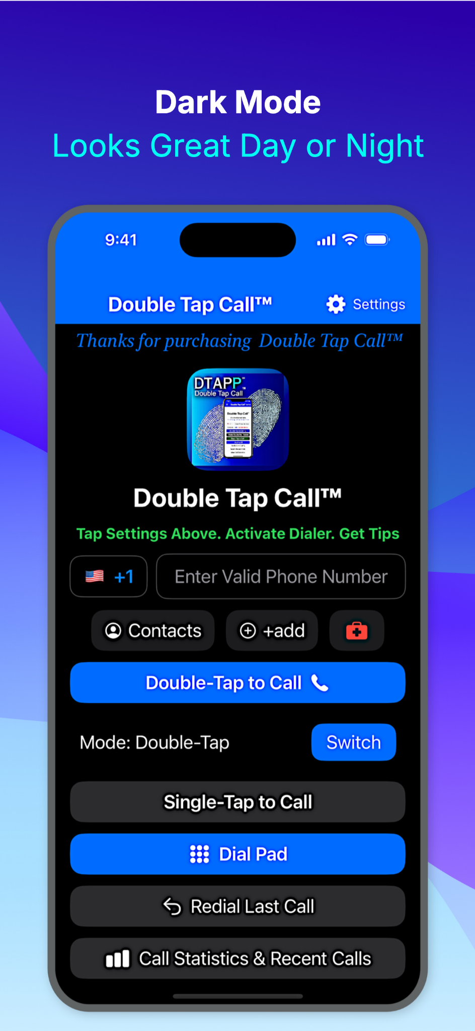 DTAPP app screenshot